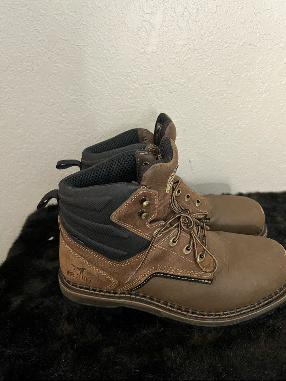 Red Wing Irish Setter Ramsey 2.0 Mens 8 EE Aluminum Safety Toe Brown Leather 83